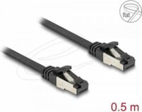 DeLock 80178 Flexibilis U/FTP Cat8.1 RJ45 Patch kábel 0,5m - Fekete