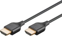 Goobay 75295 HDMI apa - HDMI apa Kábel Ethernettel 3m - Fekete