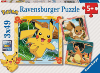 Ravensburger Pokémon 3x49 darabos puzzle