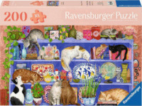 Ravensburger Macskák a polcon 200 darabos puzzle