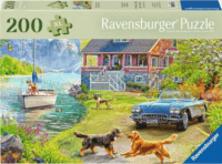 Ravensburger Tóparti nyaraló 200 darabos puzzle