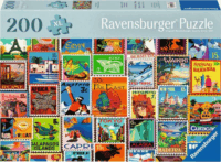 Ravensburger Bélyegek 200 darabos puzzle