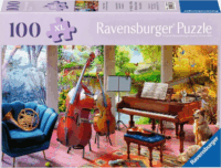 Ravensburger Zenés évszakok 100 darabos puzzle