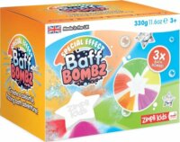 Zimpli Kids Baff Bombz: Szivárvány színű fürdőbomba szett - Csillag alakú (3 db/csomag)