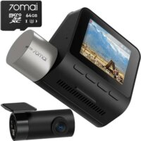 70mai Dash Cam A510 Menetrögzítő Kamera + RC11 Hátsó Kamera + 70mai 64GB MicroSD kártya