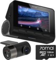 70mai Dash Cam A800S 4K Menetrögzítő Kamera + RC06 Hátsó Kamera + 70mai 128GB MicroSD kártya