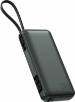 4smarts Enterprise Powerbank integrált kábellel USB Type-C / 20000mAh 130W - Szürke