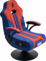 X Rocker 2021195 Marvel Spider-Man Gamer szék + Beépített 2.1 Audio - Kék/Piros