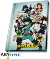 ABYstyle My Hero Academia "Hősök" A5 Vonalas Jegyzetfüzet - Mintás