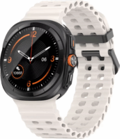 Mybandz 65038 Waves Samsung Galaxy Watch Ultra Szilikon Okosóra szíj 20mm - Fehér