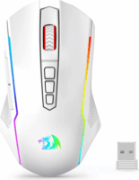 Redragon M914W-RGB NIX Wireless Gaming Egér - Fehér