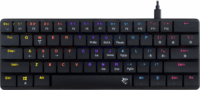 White Shark Nagamaki TKL Red Switches Vezetékes Mechanikus Gaming Billentyűzet ENG - Fekete (US)