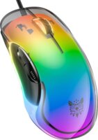 Onikuma CW925 RGB Vezetékes Gaming Egér - Átlátszó