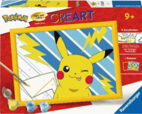 Ravensburger CreArt Pikachu számfestő készlet