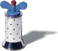 Alessi 9098 Manuális Borsőrlő 13 x 6 cm - Kék / Inox