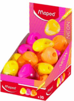 Maped I-Gloo Neon Egylyukú kézi tartályos Hegyező display - vegyes színek (30 db/csomag)