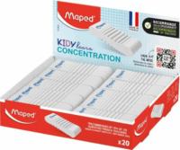 Maped Kidy Learn Concentration Radír ceruzához display (20 db/csomag)