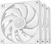 DeepCool FD14 140mm PWM Rendszerhűtő ventilátor 3db - Fehér