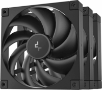 DeepCool FD14 140mm PWM Rendszerhűtő ventilátor 3db - Fekete