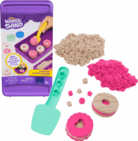 Spin Master Kinetic Sand - Formázható kinetikus homok süti formákkal