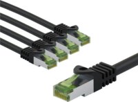 Goobay 69761 S/FTP Cat8.1 RJ45 Patch kábel 2m - Szürke (5db/csomag)