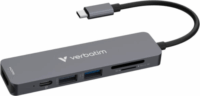 Verbatim 32156 Univerzális USB-C Laptop dokkoló Állomás 100 Watt