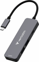 Verbatim 32155 Univerzális USB-C Laptop dokkoló Állomás 100 Watt