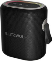 Blitzwolf BW-WA8 Hordozható RGB Bluetooth hangszóró 10W - Fekete