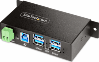 StarTech 5G4AINDRM USB Type-B 3.2 4-port Ipari HUB