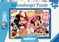 Ravensburger Disney Úton Mickey-vel és Minnie-vel 200 darabos puzzle