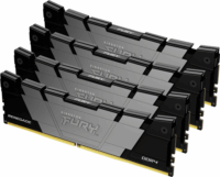 Kingston 128GB / 3600 FURY DDR4 CL18 Quad RAM KIT (4x32GB)