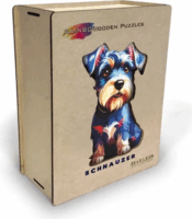 Eureka Schnauzer 200 darabos Fa puzzle