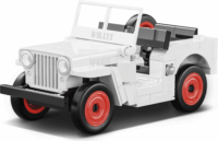 Cobi 24518 Jeep Willys CJ-2A (fehér) 111 darabos Építőjáték