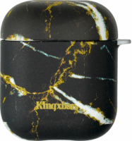 Kingxbar Marble Apple Airpods 1/2 Tok - Fekete