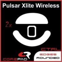 Corepad Skatez CTRL 618 Pulsar XLITE Wireless Gaming Egértalp - Fehér