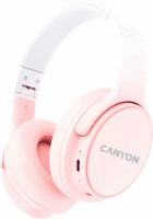 Canyon CNS-CBTHS4P Bluetooth Fejhallgató Headset - Rózsaszín