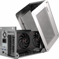 Sapphire GearBox 500 Külső Videókártya Ház (eGPU) + Sapphire Radeon RX 6600 XT 8GB GDDR6 PULSE Videókártya