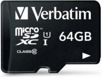 Verbatim microSDXC 64GB + Adapter