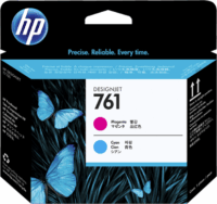 HP 761 Designjet nyomtatófej (CH646A) bíbor/ciánkék