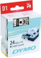 DYMO címke LM D1 alap 24mm fekete betű / fehér alap