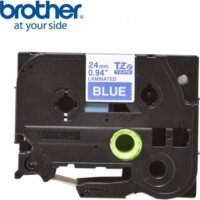 Brother TZE555 P-Touch Feliratozógép szalag 24 mm kék alapon fehér