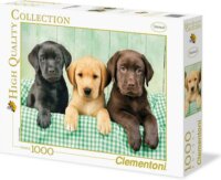 Clementoni 39279 High Quality Collection Puzzle 1000 db - Labrador Kölykök