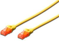 Digitus Premium CAT 6 UTP patch kábel 1,0m, sárga