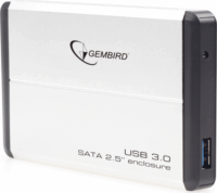 Gembird EE2-U3S-2-S 2.5" USB 3.0 Külső HDD ház Ezüst