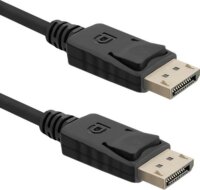 Qoltec kábel DisplayPort v1.1 / v1.1 - 2m - Fekete (50453)