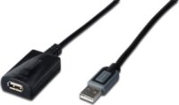 Digitus USB 2.0 repeater kábel, 10 m