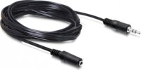 Delock kábel audio sztereo jack kábel, 3.5 mm, apa / anya, 5 m