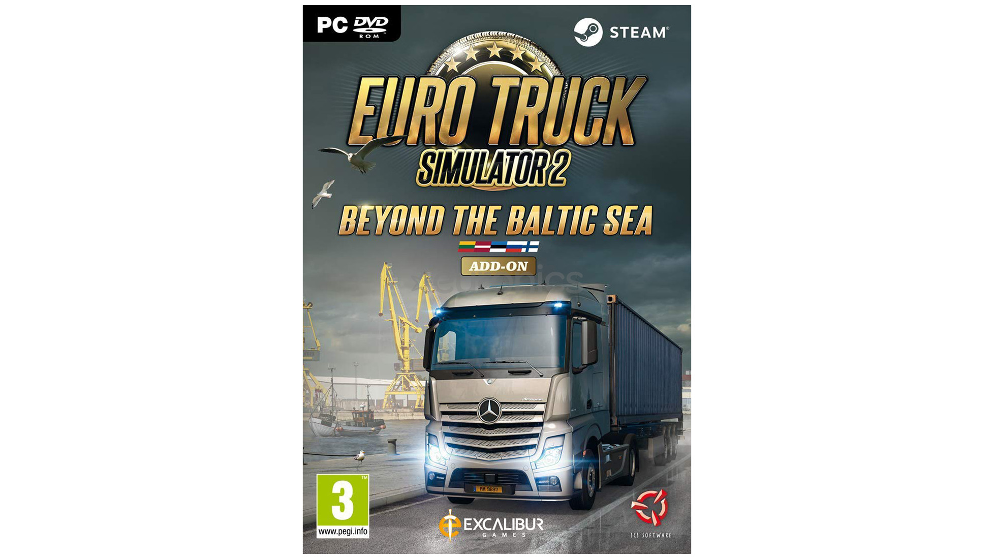 Ets 2 beyond the baltic sea карта