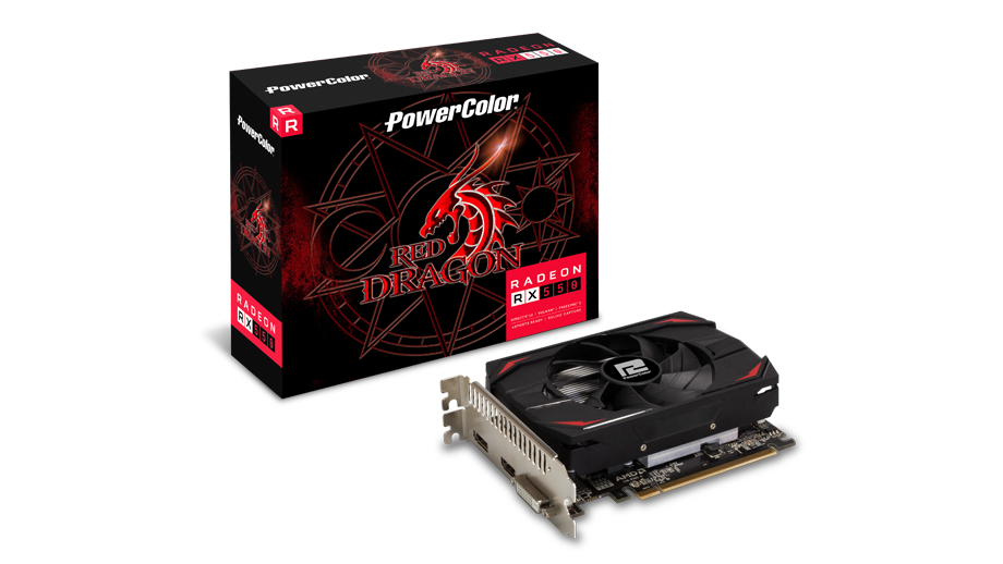 Видеокарта powercolor amd radeon rx 550 red dragon 4 gb как подключить