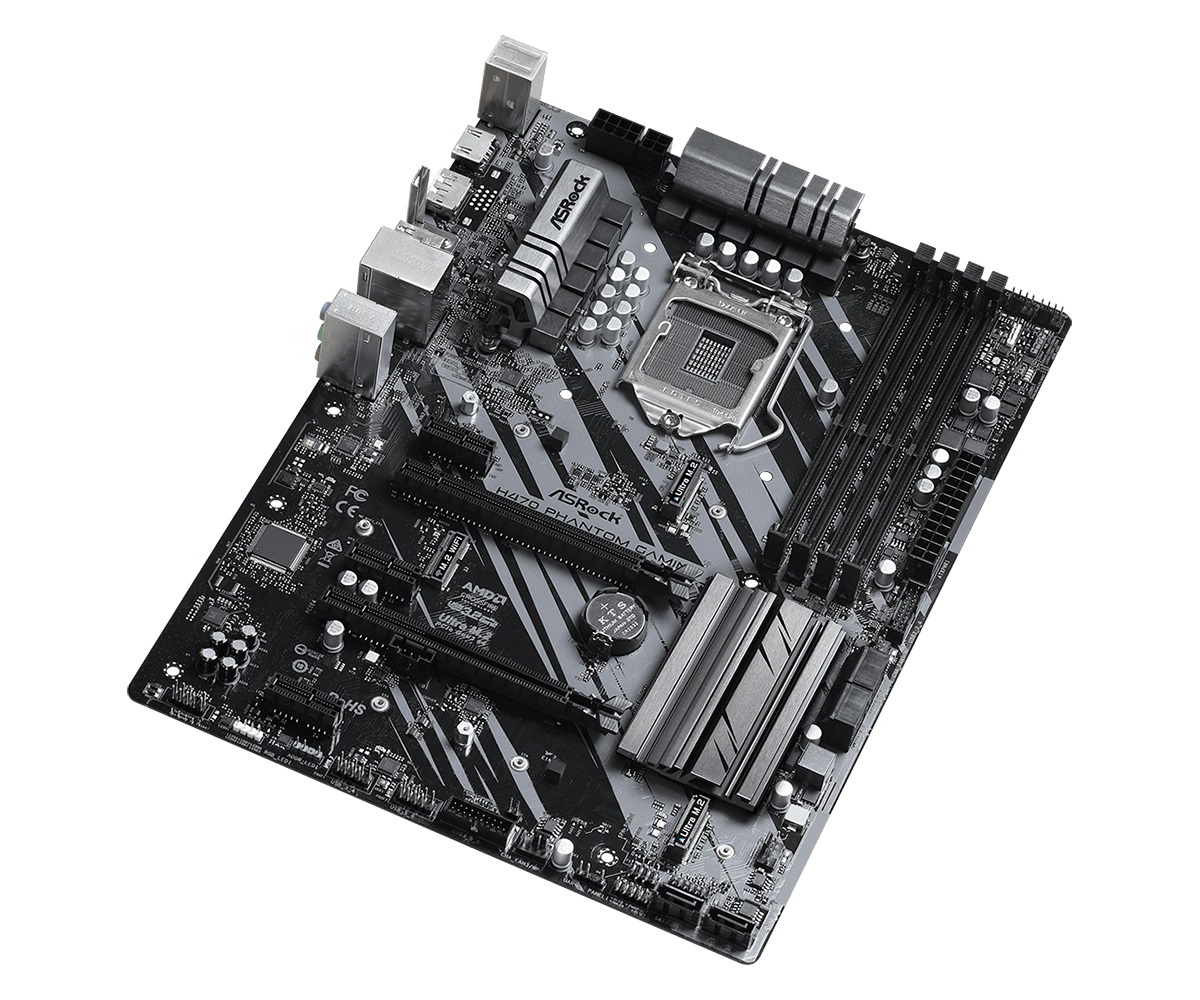 Материнская плата asrock h470 phantom gaming 4 какие процессоры подходят